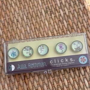 Vintage Julia Rothman Clicks Magnet Set
